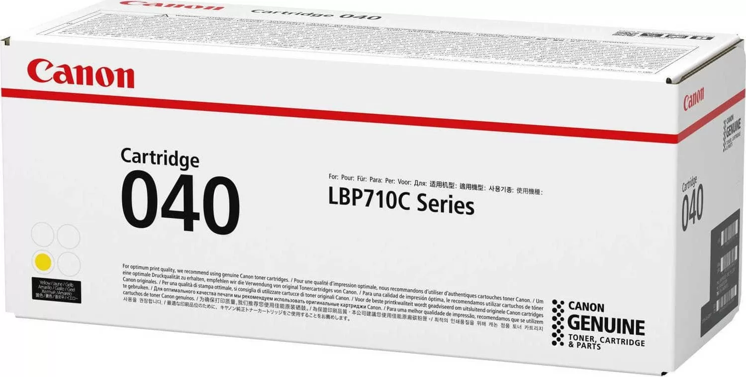 Canon 040 Toner Laser Εκτυπωτή Κίτρινο 5400 Σελίδων (0454C001) 4 Canon 040 Toner Laser Εκτυπωτή Κίτρινο 5400 Σελίδων (0454C001) - Image 2