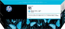 HP 91 Μελάνι Εκτυπωτή InkJet Ανοιχτό Κυανό (C9470A)