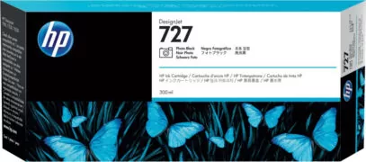 HP 727 Μελάνι Εκτυπωτή InkJet Photo Μαύρο (F9J79A) 1 HP 727 Μελάνι Εκτυπωτή InkJet Photo Μαύρο (F9J79A)