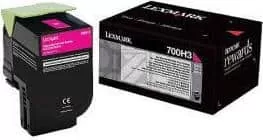 Lexmark 700H3 Toner Ματζέντα 3000 Σελίδων (70C0H30) 1