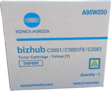 Konica Minolta TNP-49Y Toner Laser Εκτυπωτή Κίτρινο 12000 Σελίδων (A95W250)