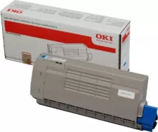 OKI 44318607 Toner Κυανό