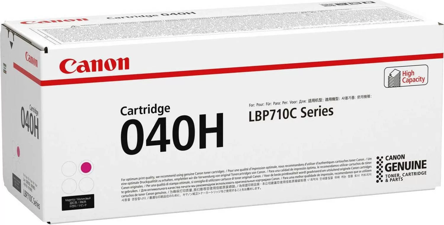 Canon 040H Toner Laser Εκτυπωτή Ματζέντα High Capacity 10000 Σελίδων (0457C001) 4 Canon 040H Toner Laser Εκτυπωτή Ματζέντα High Capacity 10000 Σελίδων (0457C001) - Image 2