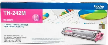 Brother TN-242M Toner Laser Εκτυπωτή Ματζέντα 1400 Σελίδων 2 Brother TN-242M Toner Laser Εκτυπωτή Ματζέντα 1400 Σελίδων 1