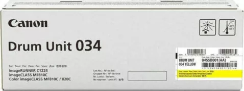 Canon 034 Drum Κίτρινο 34000 Σελίδων (9455B001) 1