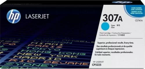 HP 307A Toner Laser Εκτυπωτή Κυανό 7300 Σελίδων (CE741A)