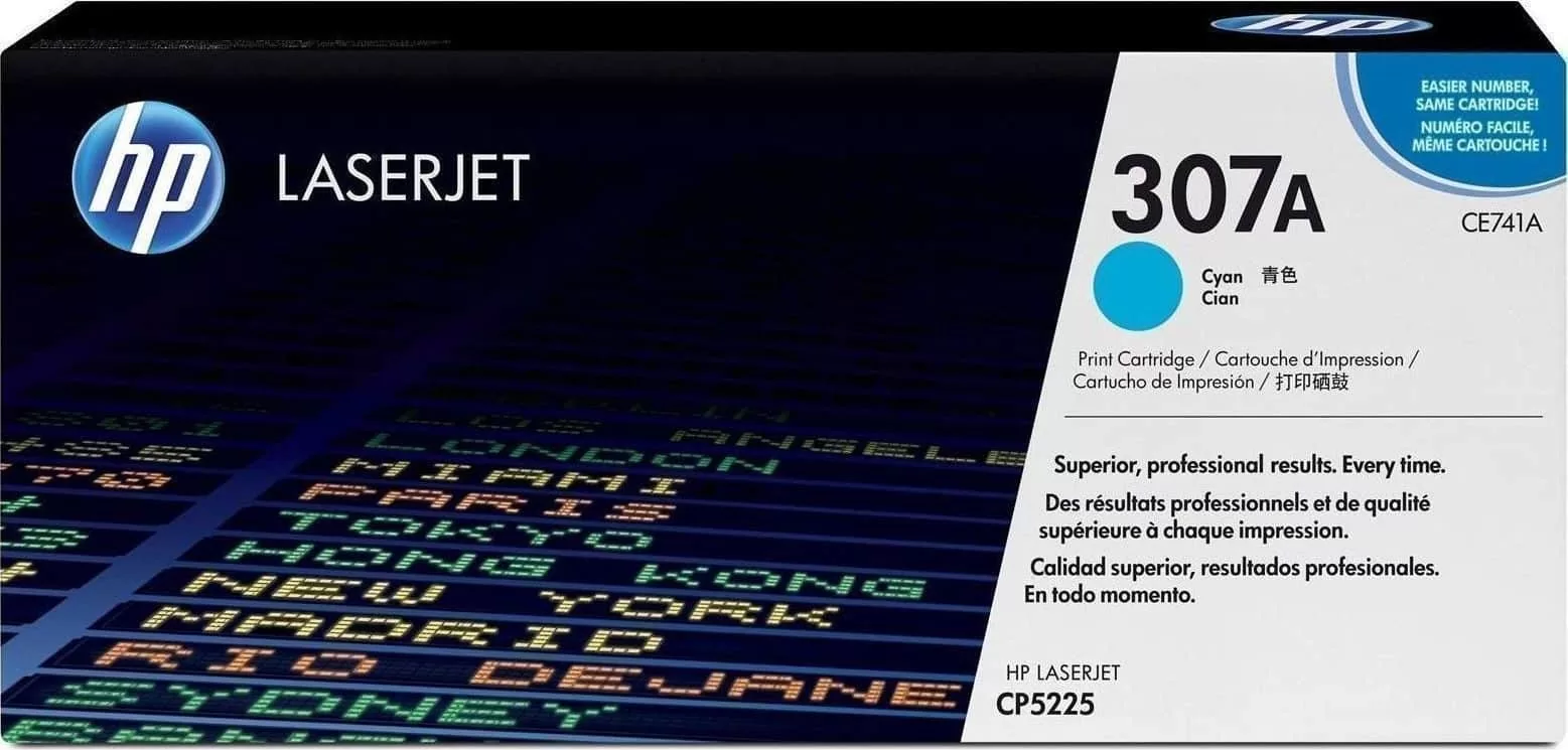 HP 307A Toner Laser Εκτυπωτή Κυανό 7300 Σελίδων (CE741A) 3 HP 307A Toner Laser Εκτυπωτή Κυανό 7300 Σελίδων (CE741A)