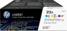 HP 312A Multipack Toner Laser Εκτυπωτή Κυανό/Κίτρινο/Ματζέντα 3τμχ (CF440AM)