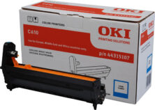 OKI 44315107 Drum Laser Εκτυπωτή Κυανό 20000 Σελίδων