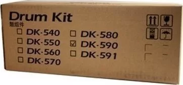 Kyocera DK-590 Drum Laser Εκτυπωτή Μαύρο 200000 Σελίδων (302KV93017)