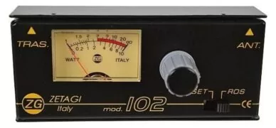 Zetagi 102 SWR/PWR Meter 3-200MHz 1