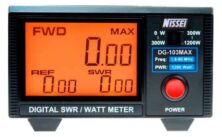 Nissei DG-103MAX Ψηφιακό SWR/Power Meter 1.6-60MHz