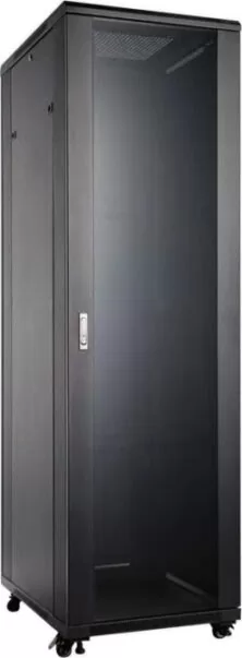 Safewell Επιδαπέδια Καμπίνα Rack 15U 60x60x71.5cm Μαύρο SNB6615