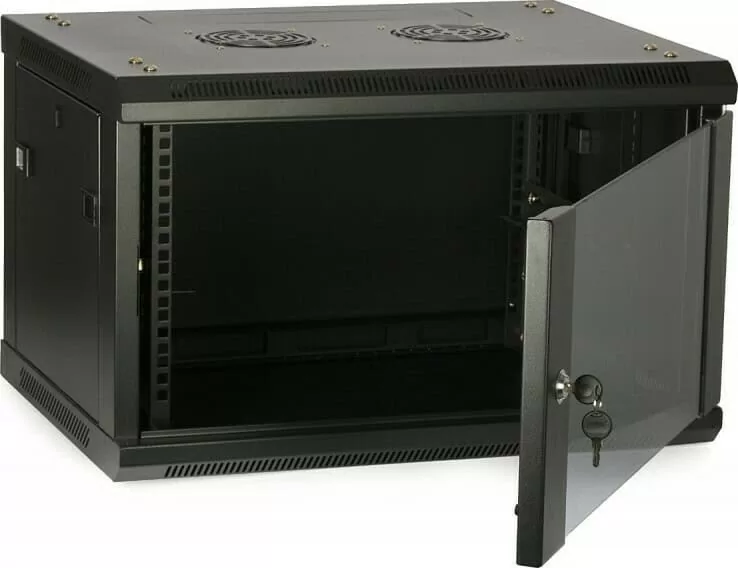 Safewell Επιτοίχια Καμπίνα Rack 15U 60x45x77cm Μαύρο SMC6415 4 Safewell Επιτοίχια Καμπίνα Rack 15U 60x45x77cm Μαύρο SMC6415 - Image 2