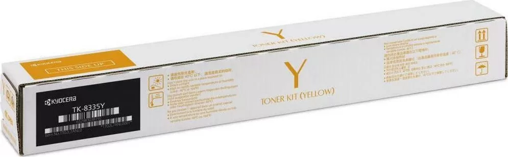 Kyocera TK-8335Y Γνήσιο Toner Laser Εκτυπωτή Κίτρινο 15000 Σελίδων (1T02RLANL1) 3 Kyocera TK-8335Y Γνήσιο Toner Laser Εκτυπωτή Κίτρινο 15000 Σελίδων (1T02RLANL1)