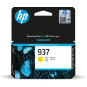 HP 937 Γνήσιο Μελάνι Εκτυπωτή InkJet Κίτρινο (4S6W4NE)