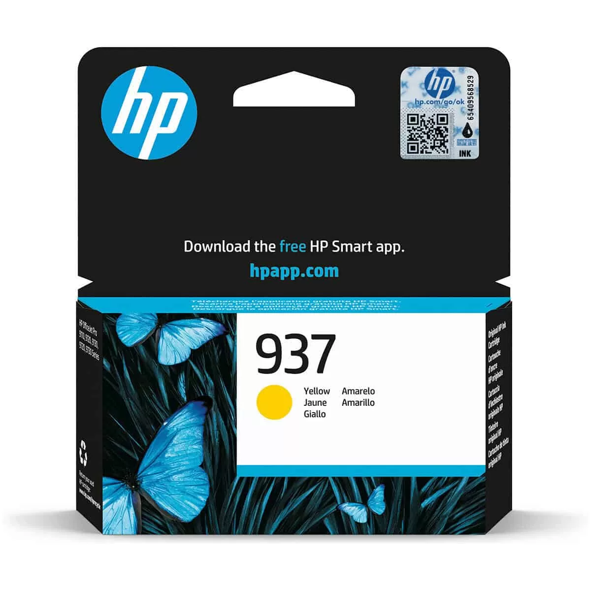 HP 937 Γνήσιο Μελάνι Εκτυπωτή InkJet Κίτρινο (4S6W4NE) 3 HP 937 Γνήσιο Μελάνι Εκτυπωτή InkJet Κίτρινο (4S6W4NE)