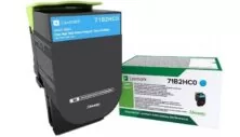 Lexmark 71B2HC0 Toner Laser Εκτυπωτή Κυανό High Yield Return Program 3500 Σελίδων