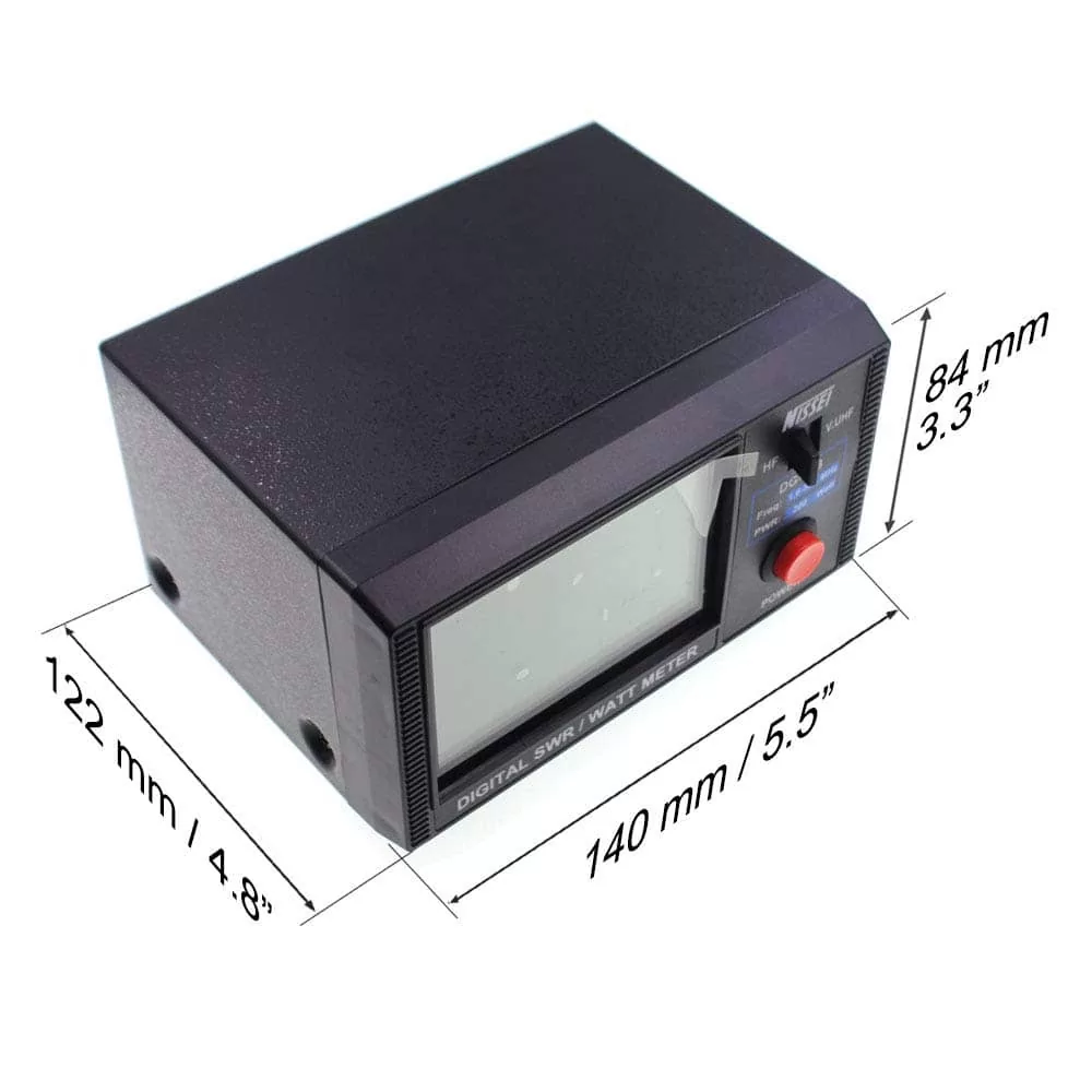 Nissei DG-503 Ψηφιακό SWR/Power Meter HF/VHF/UHF 6 Nissei DG-503 Ψηφιακό SWR/Power Meter HF/VHF/UHF - Image 4