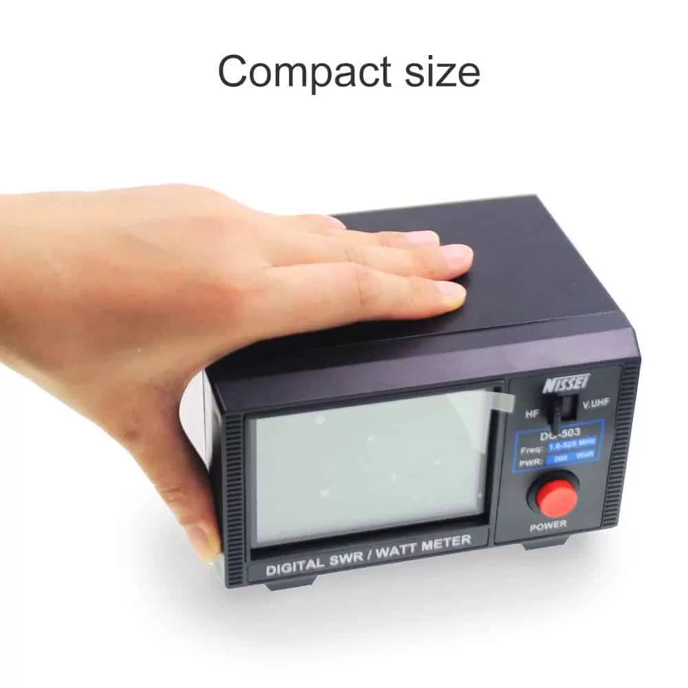 Nissei DG-503 Ψηφιακό SWR/Power Meter HF/VHF/UHF 7 Nissei DG-503 Ψηφιακό SWR/Power Meter HF/VHF/UHF - Image 5