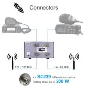 Nissei DG-503 Ψηφιακό SWR/Power Meter HF/VHF/UHF 14 Nissei DG-503 Ψηφιακό SWR/Power Meter HF/VHF/UHF 6