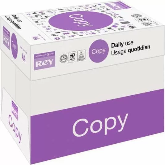 Rey Copy Χαρτί Εκτύπωσης A4 80gr/m² 5x500 φύλλα 3 Rey Copy Χαρτί Εκτύπωσης A4 80gr/m² 5x500 φύλλα