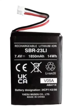 SBR-43LI Γνήσια Μπαταρία Li-Ion για Standar Horizon HX320E (2100mAh)