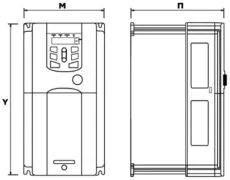 Invt Ρυθμιστής Στροφών 45KW 400V 3Φ 03.048.0150 3