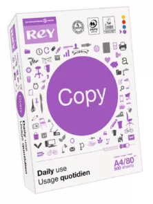 Rey Copy Χαρτί Εκτύπωσης A4 80gr/m² 500 φύλλα