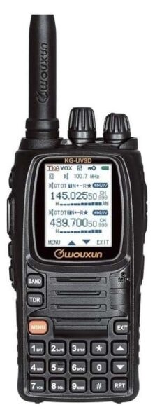 Wouxun KG-UV9D Plus VHF/UHF Ασύρματος Πομποδέκτης Full Duplex