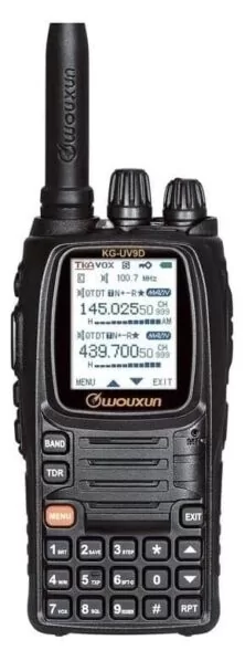 Wouxun KG-UV9D Plus VHF/UHF Ασύρματος Πομποδέκτης Full Duplex