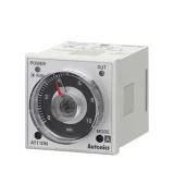 ΧΡΟΝΙΚΟ RELAY ΠΙΝΑΚΟΣ 11P 6 ΛΕΙΤΟΥΡΓΙΩΝ 2C/O 48X48 100-240VAC/24-240VDC AT11DN AUTONICS ( 2 TEMAXIA )