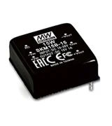 CONVERTER DC/DC 15W/18-36V/12V/1.25A PCB SKM15B-12 MEAN WELL
