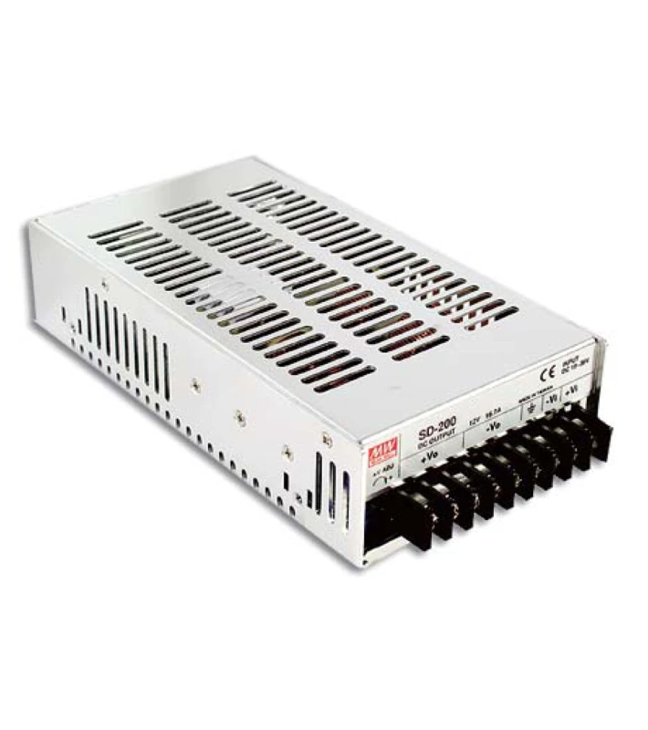 CONVERTER DC/DC 200.4W/19-36V/12V/16.7A SD-200B-12 MEAN WELL