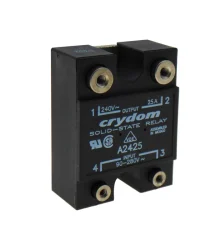 RELAY SOLID STATE PANEL 25A 90-280VAC INPUT A2425 CRYDOM