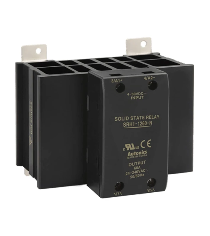 RELAY SOLID STATE ΡΑΓΑΣ 60A 90-240VAC INPUT SRH1-4260 AUTONICS