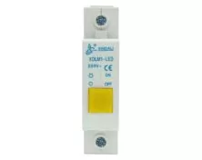 ΛΥΧΝΙΑ ΕΝΔΕΙΚΤΙΚΗ LED ΡΑΓΑΣ 230VAC ΚΙΤΡΙΝΗ XDLM1 XND(12 TEMAX)