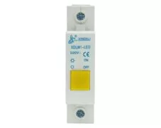 ΛΥΧΝΙΑ ΕΝΔΕΙΚΤΙΚΗ LED ΡΑΓΑΣ 230VAC ΚΙΤΡΙΝΗ XDLM1 XND(12 TEMAX) 1