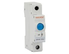 ΛΥΧΝΙΑ ΕΝΔΕΙΚΤΙΚΗ LED ΡΑΓΑΣ 230VAC ΜΠΛΕ EPSL MAXGE ( 6 TEMAX)