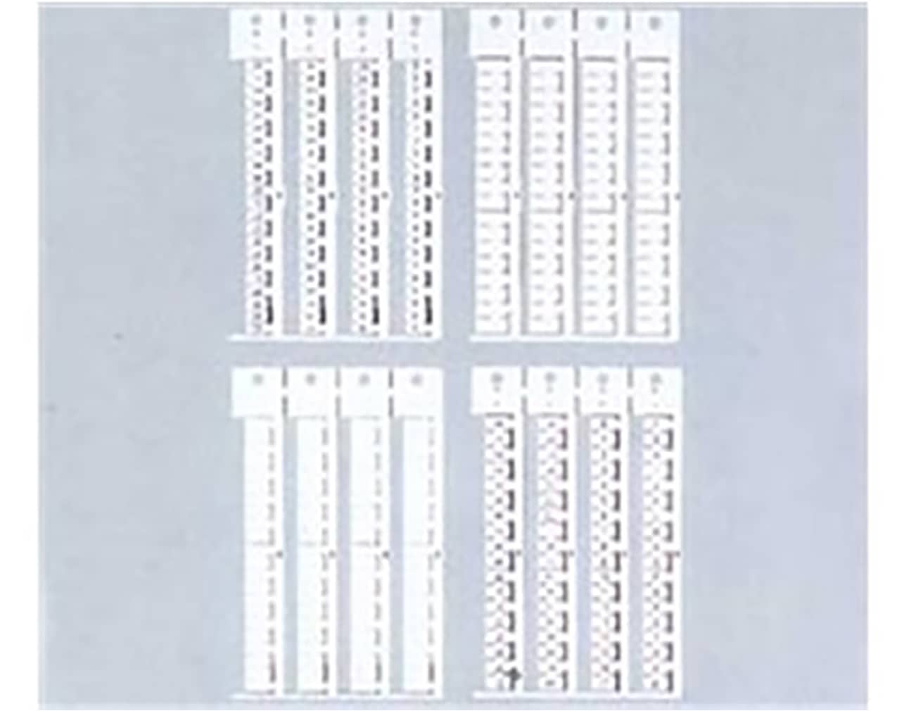 ΕΤΙΚΕΤΑ ΣΗΜΑΝΣΗΣ ΚΛΕΜΑΣ ΡΑΓΑΣ ΚΕΝΗ 4.0mm² TΜ-09W DIN 200 TEMAX