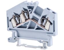 ΚΛΕΜΑ ΡΑΓΑΣ 2.5mm² SCREWLESS ΓΚΡΙ FJ1-2.5/3S BLOX CONNECT 20 TEMAXIA