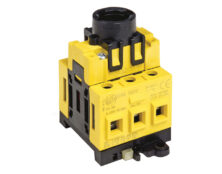 ΔΙΑΚΟΠΤΗΣ ΡΑΓΑΣ ΠΕΡΙΣΤΡΟΦΙΚΟΣ 0-1 3P 63A ΜΕ ΜΟΧΛΟ SQ063003DL2N GIOVENZANA