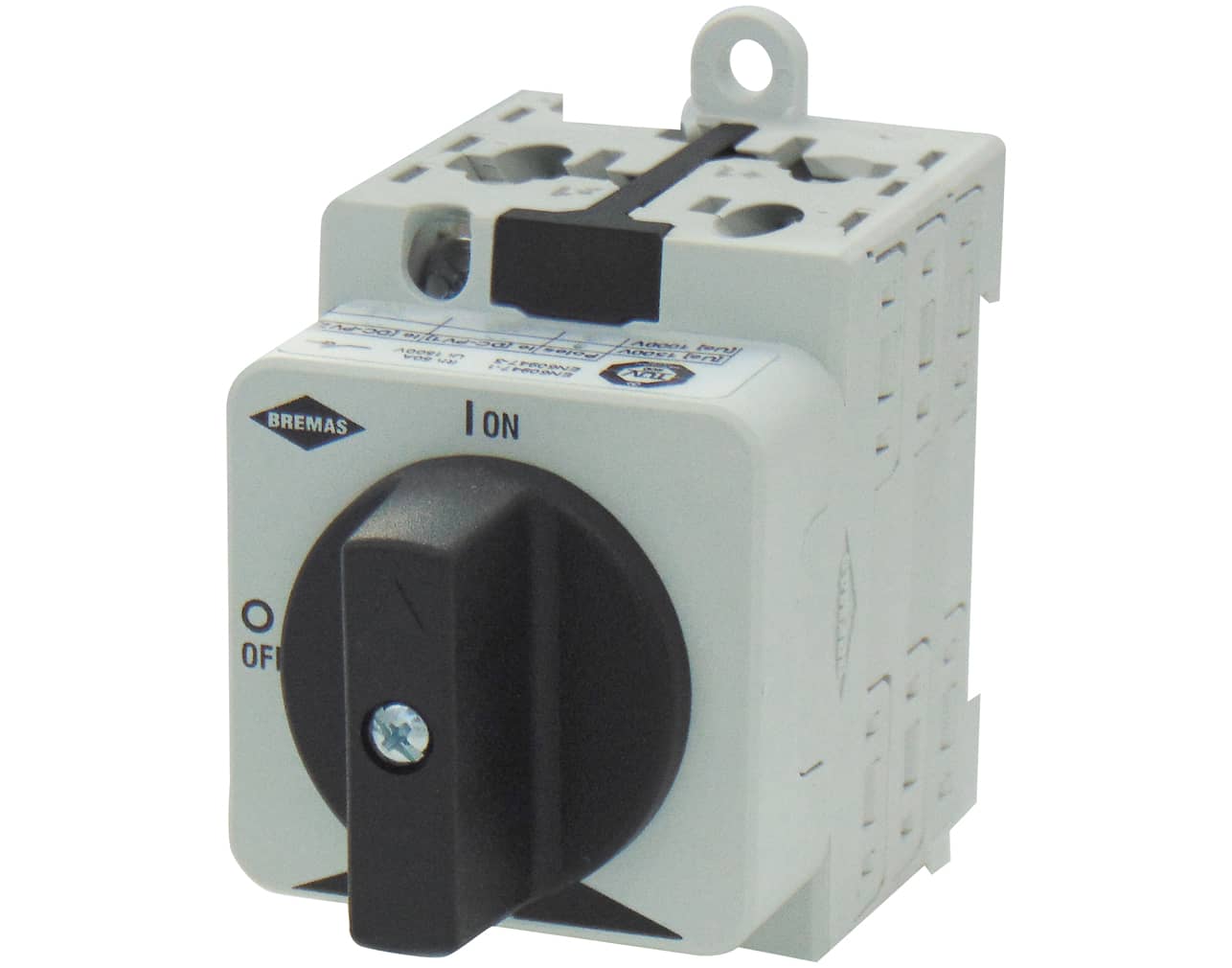 ΔΙΑΚΟΠΤΗΣ ΡΑΓΑΣ ΠΕΡΙΣΤΡΟΦΙΚΟΣ PV 0-1 2P 1500VDC 30A DX150301EPADRNDX BREMAS