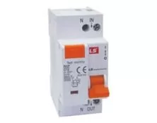 RELAY ΔΙΑΦΥΓΗΣ ΜΕ ΑΣΦΑΛΕΙΑ 1P+N C 6A 30mA 4.5kA TYPE AC RKP LG  2 TEMAXIA