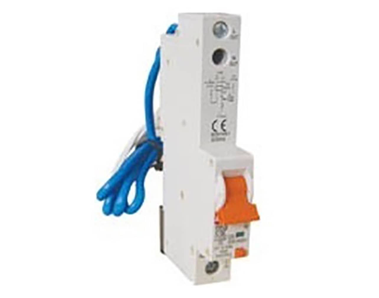 RELAY ΔΙΑΦΥΓΗΣ ΜΕ ΑΣΦΑΛΕΙΑ ΚΑΙ ΘΕΡΜΙΚΗ ΠΡΟΣΤΑΣΙΑ 1P+N B 6A 30mA 10kA TYPE AC RKS LG