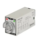 ΧΡΟΝΙΚΟ RELAY ΠΙΝΑΚΟΣ MINI 14P DELAY ON 60sec 4C/O 24VDC ATM4-260S AUTONICS ( 2 TEMAXIA )