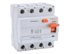 RELAY ΔΙΑΦΥΓΗΣ 4P 63A 30mA TYPE A EPR-4 MAXGE 2 TEMAX