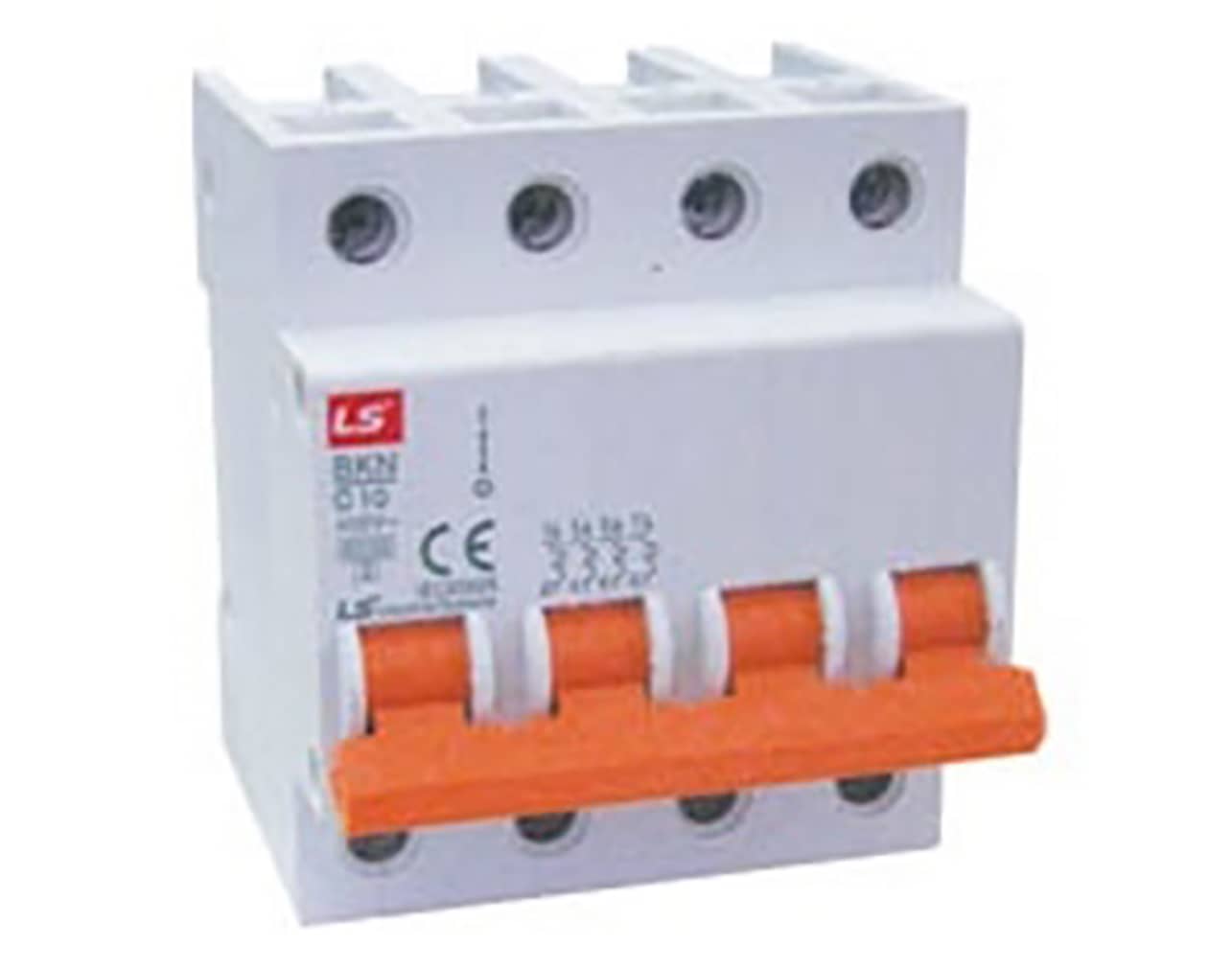 ΑΣΦΑΛΕΙΑ ΡΑΓΑΣ 4P C 6A 6kA 400VAC BKN LG 3 TEMAXIA