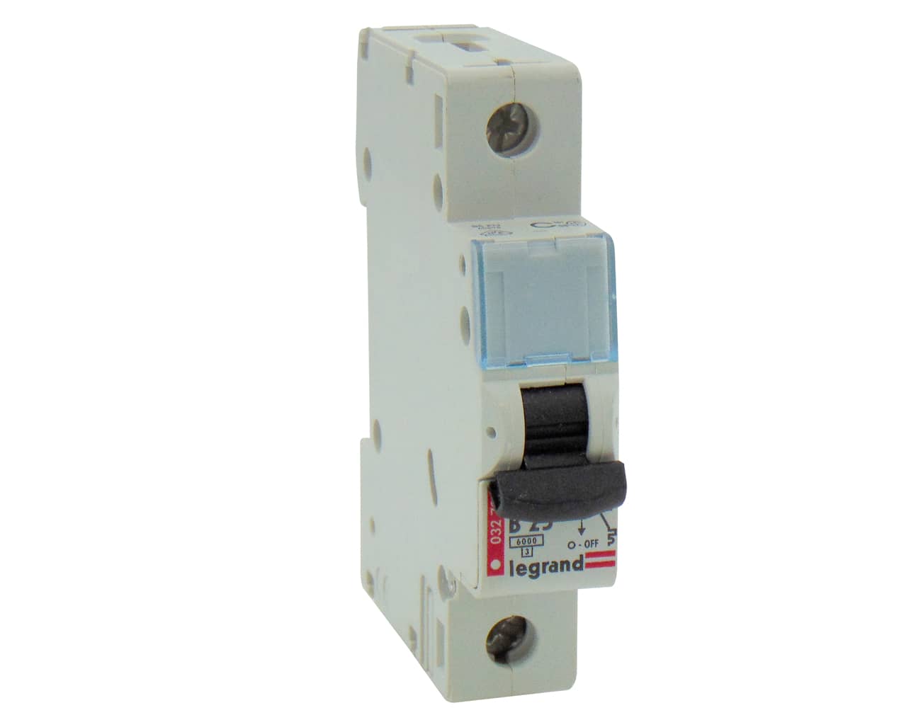 ΑΣΦΑΛΕΙΑ ΡΑΓΑΣ 1P B 25A 6kA 230/400AC 03272 LEGRAND