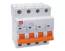 ΑΣΦΑΛΕΙΑ ΡΑΓΑΣ 4P C 50A 10kA 400VAC BKN-b LG